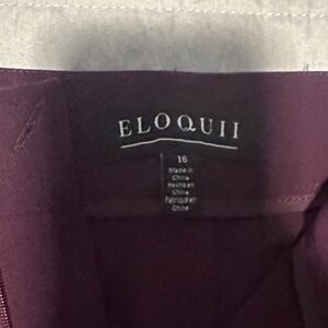 Eloquii Rich Purple Garment